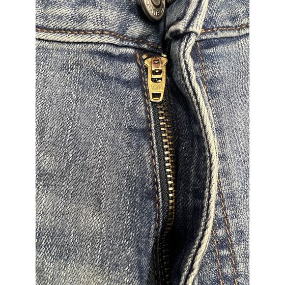 Maurices MidRise Jeans Straight Leg Light Wash 5 Pocket Blue Denim Plus Size 22W - Picture 10 of 14